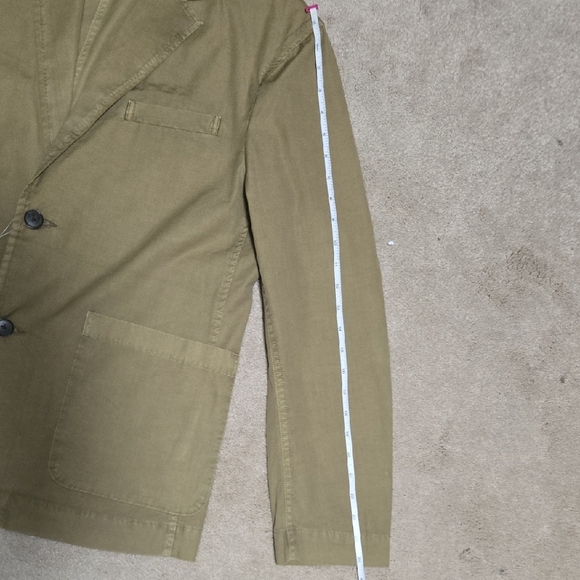 Men's Tan Casual Blazer - Picture 10 of 14